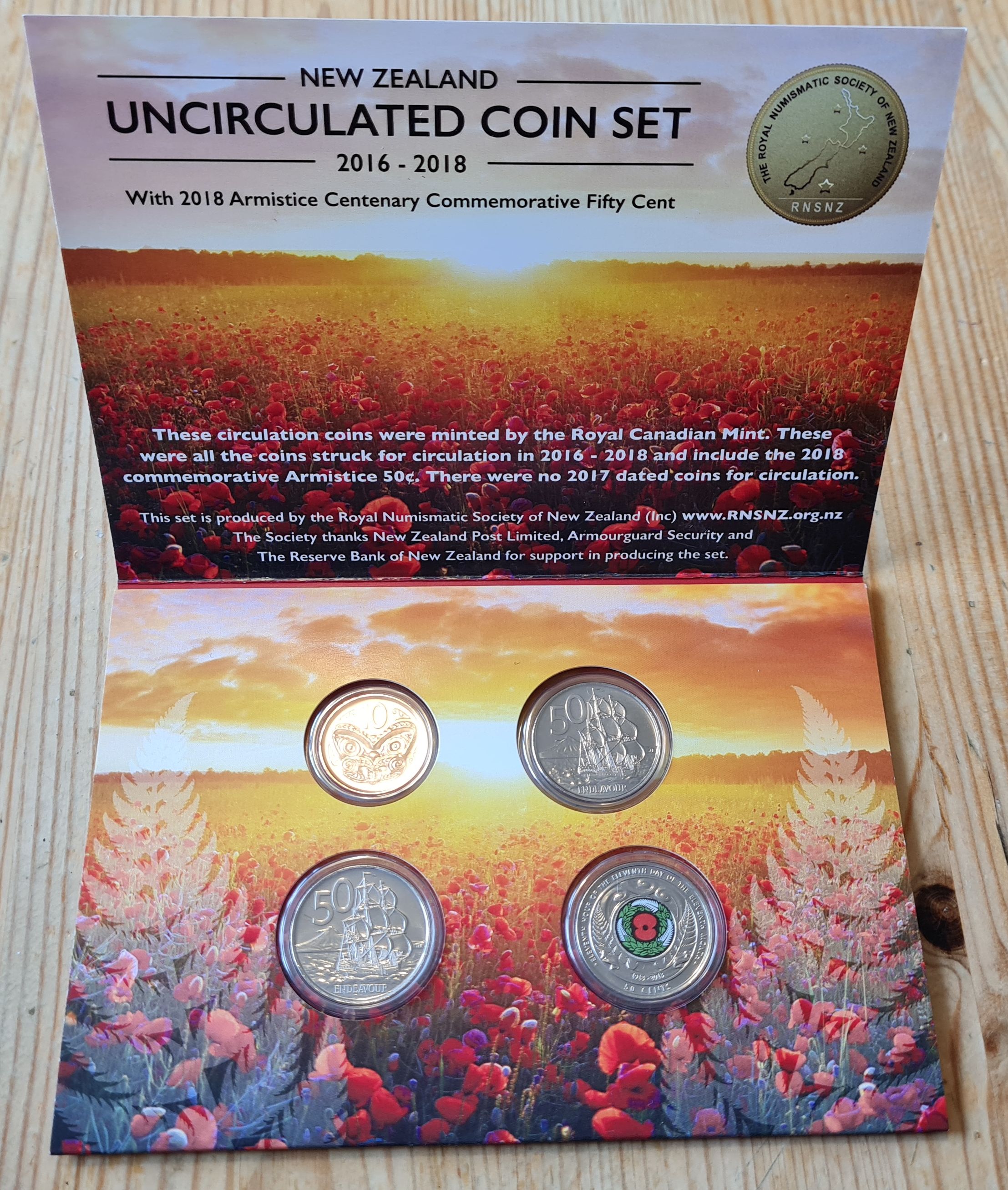 RNSNZ Unc NZ Circulating coins sets - The Royal Numismatic Society of ...